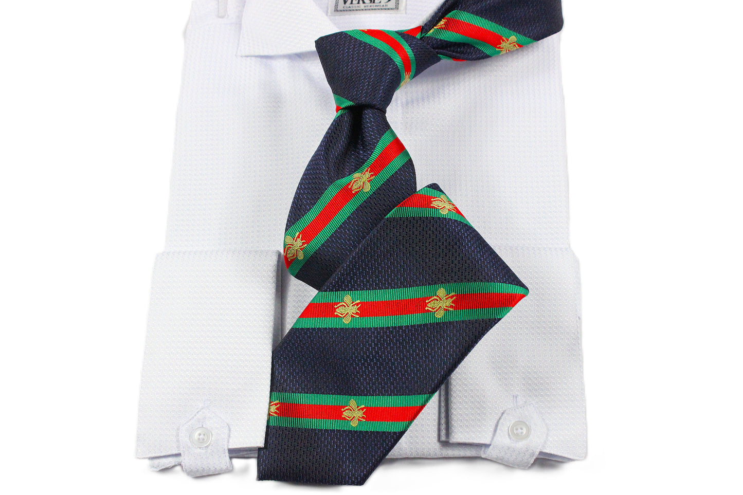 GG Butterfly A3 | Navy | Tie & Pocket Square