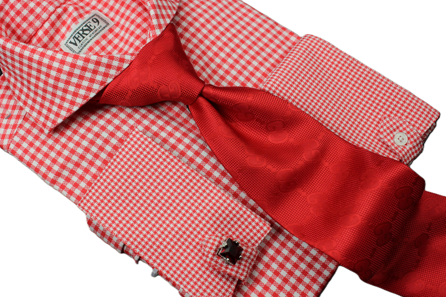 GG Solid 4 | Red | Tie & Pocket Square