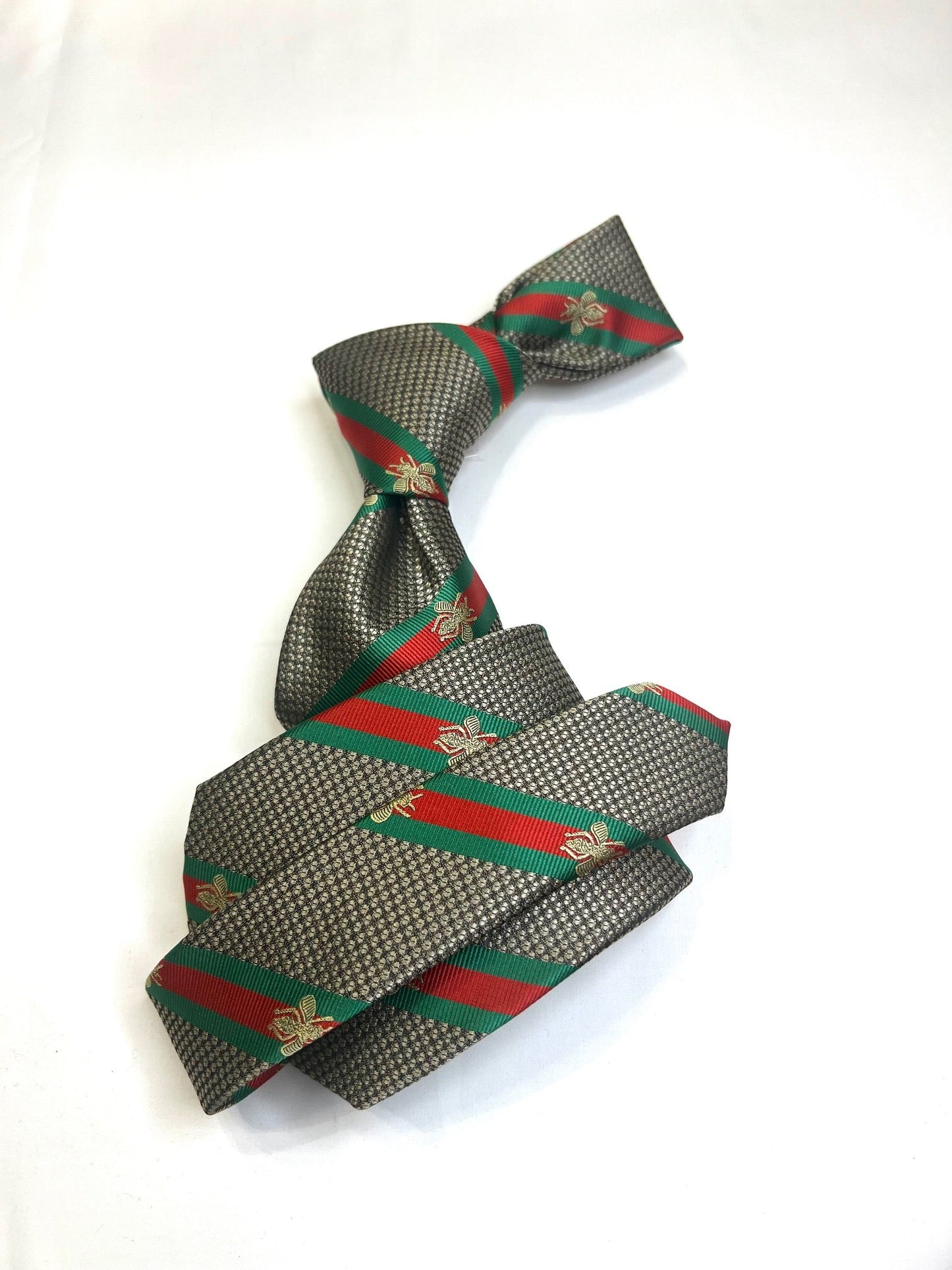 GG Butterfly A4 | Taupe | Tie & Pocket Square