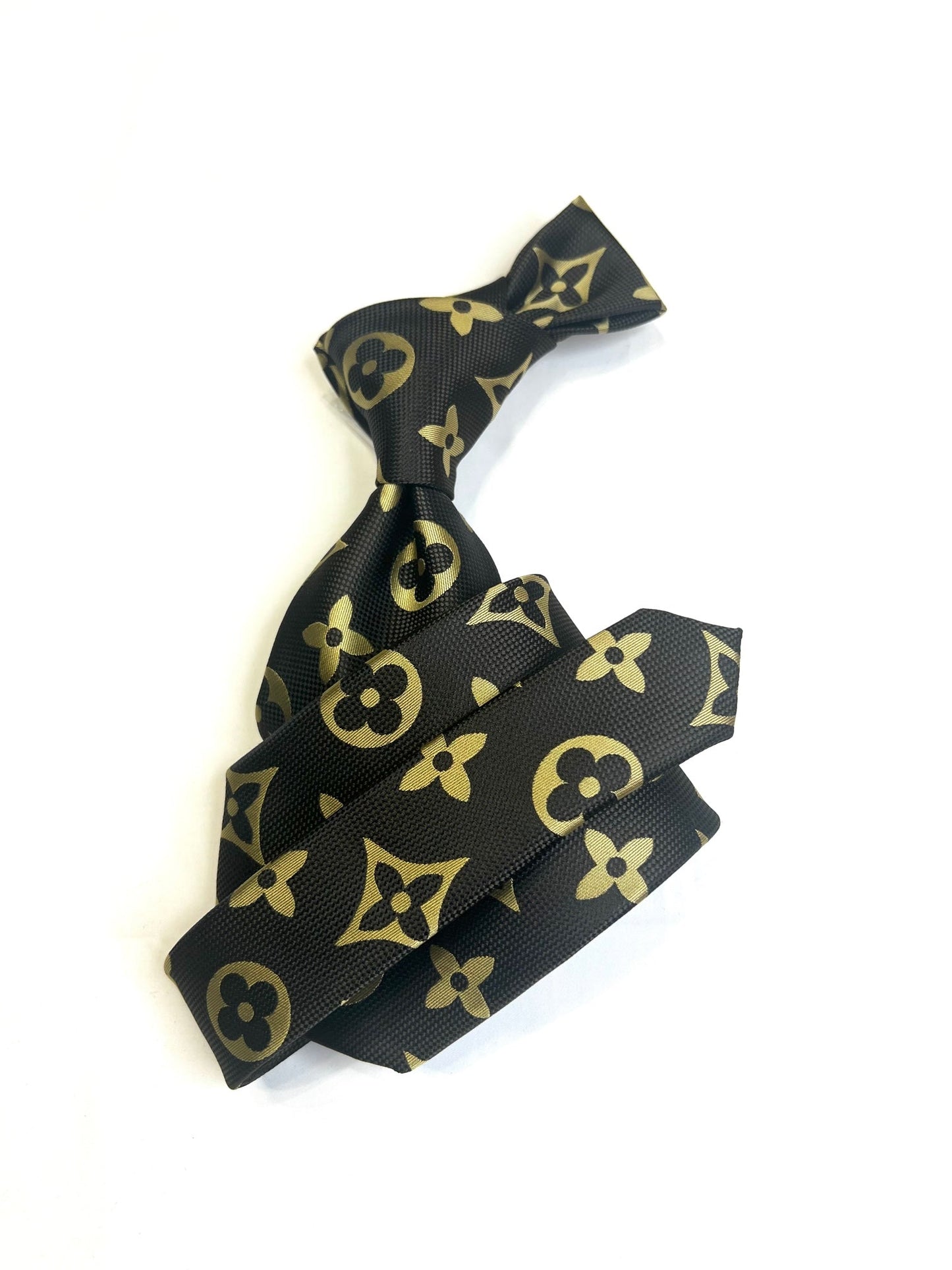 LV 3 | Brown & Tan | Tie & Pocket Square