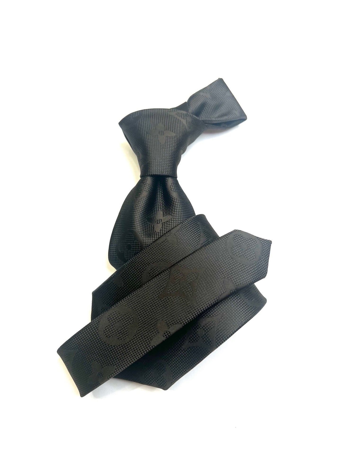 LV Solid 1- Brown- Tie & Hanky