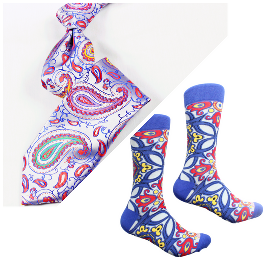 Batur 3 & Kobe 5 - Tie & Sock Combo