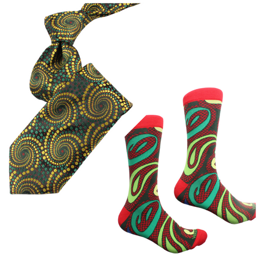 Bentayga 7 & Usain 7 - Tie & Sock Combo