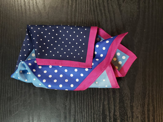 Poka Dot 3- Printed Hanky