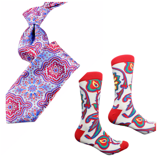 Mulliner 7 & The Babe 6 - Tie & Sock Combo