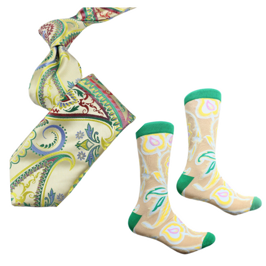 Flying Spur 1 & The Babe 7 - Tie & Sock Combo