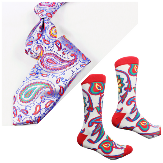 Batur 3 & The Babe 6- Tie & Sock Combo