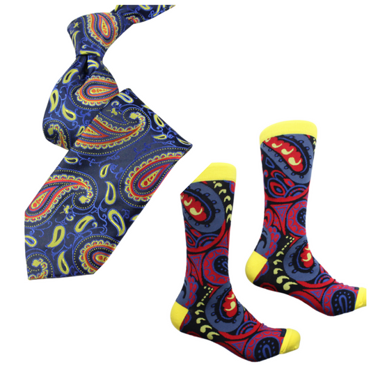 Batur 8 & Hank 1- Tie & Sock Combo