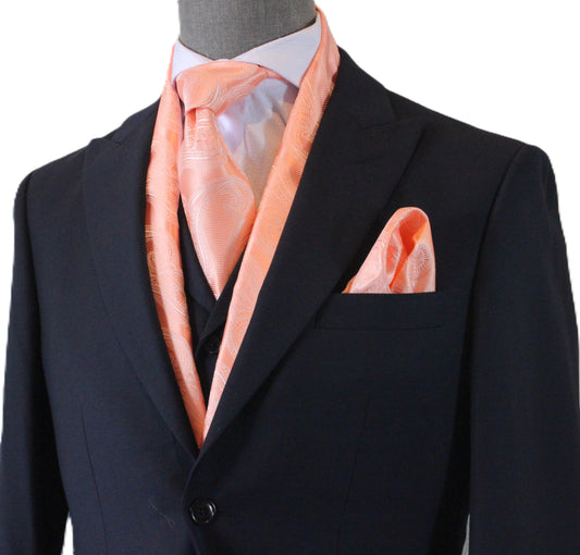 Big Ben B3 | Coral Paisley | Scarf & Tie Set