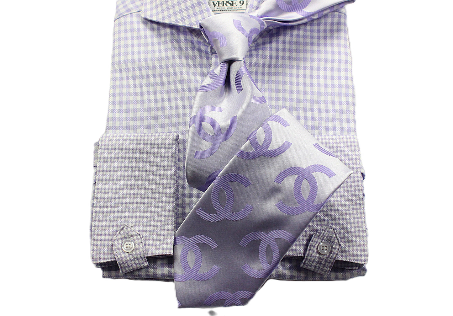 CC Solid 1 | Lavender | Tie & Pocket Square