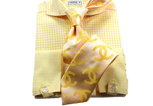 CC Solid 6 | Yellow | Tie & Pocket Square