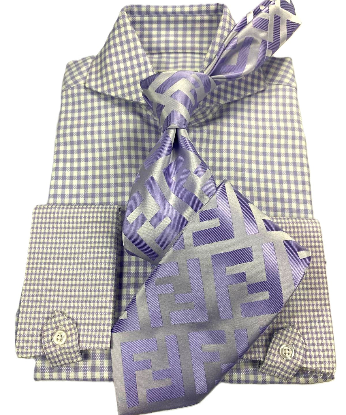 FF B4 | Lavender | Tie & Pocket Square