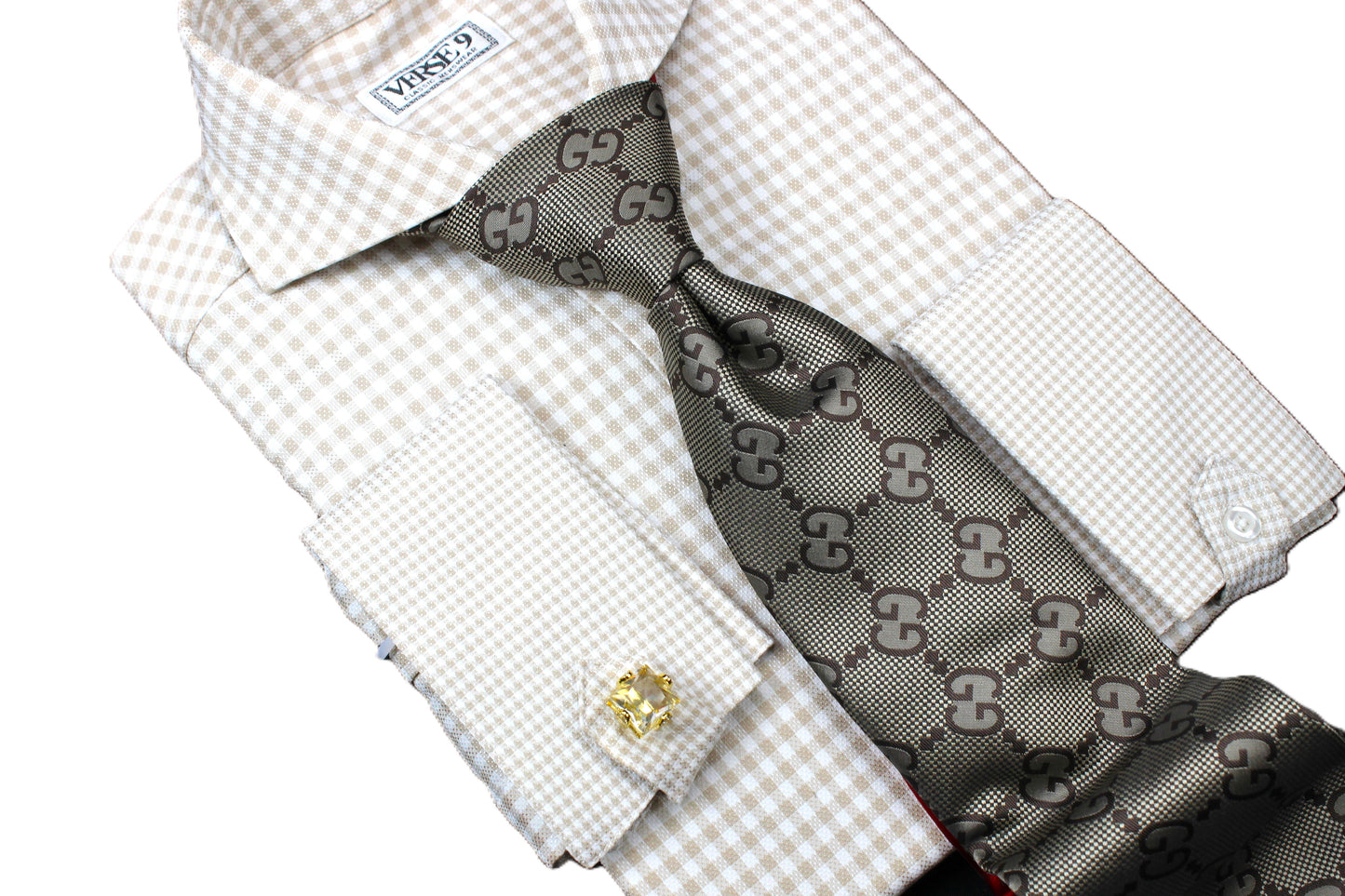 GG 3 | Brown | Tie & Pocket Square