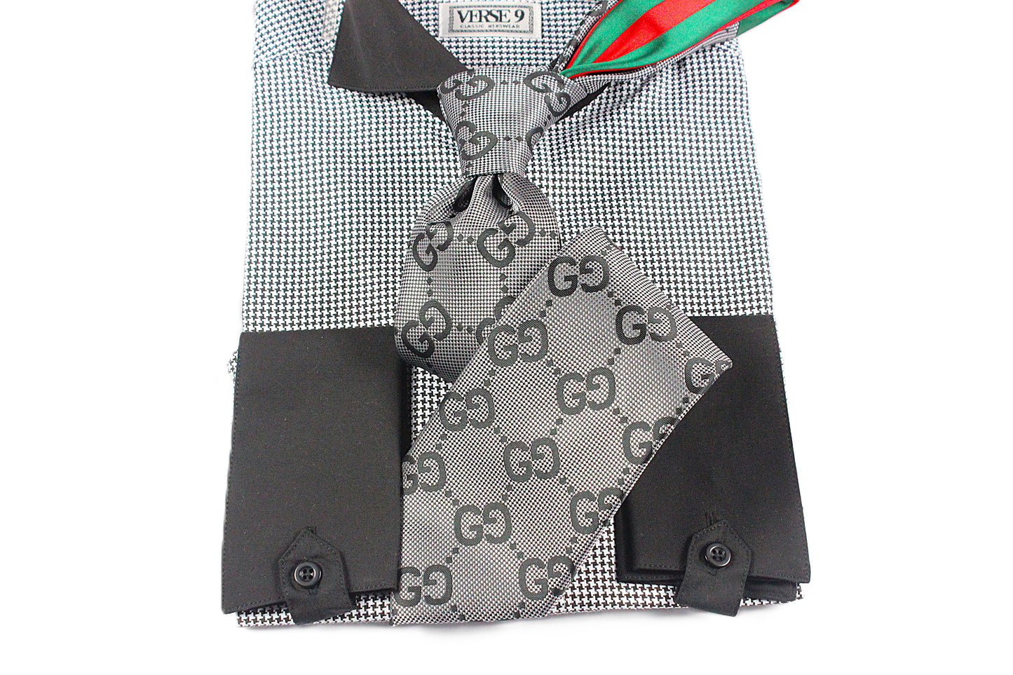 GG B4 | Grey | Tie & Pocket Square