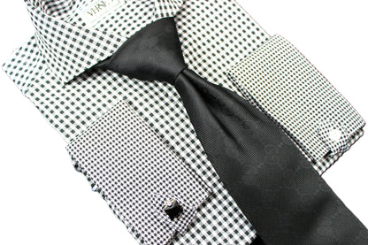 GG Solid 2 | Black | Tie & Pocket Square