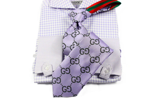 GG B14 | Lavender | Tie & Pocket Square