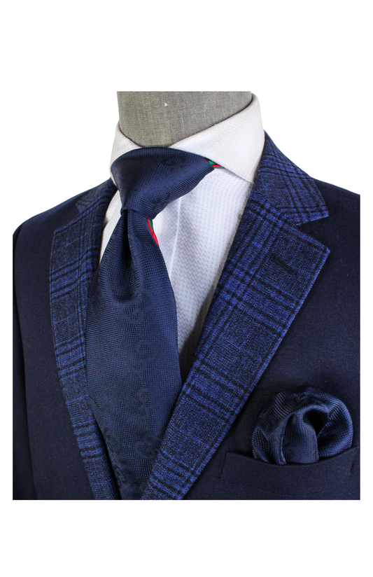 GG Solid 3 | Navy | Tie & Pocket Square