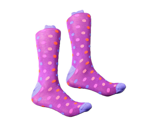Pluto 4 | Multi Color Purple | Sock