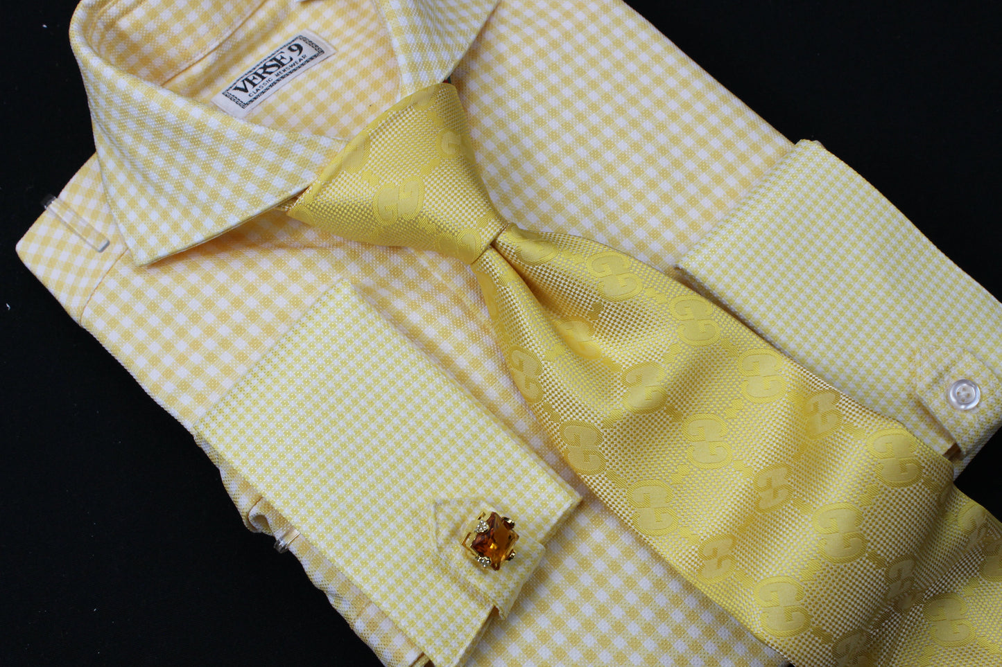 GG Solid 5 | Yellow | Tie & Pocket Square