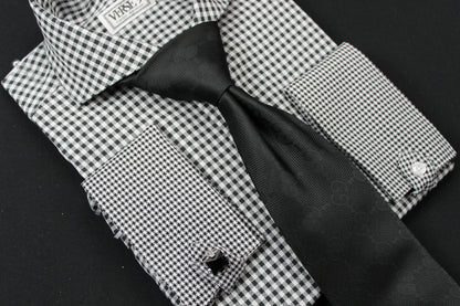 GG Solid 2 | Black | Tie & Pocket Square