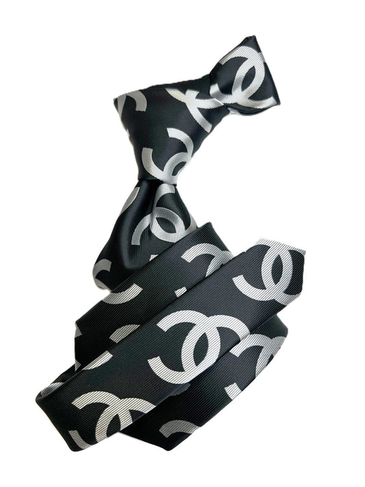 CC 2 | Black & White | Tie & Pocket Square