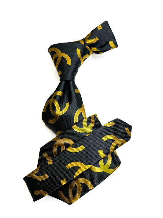 CC 6 | Black & Gold | Tie & Pocket Square