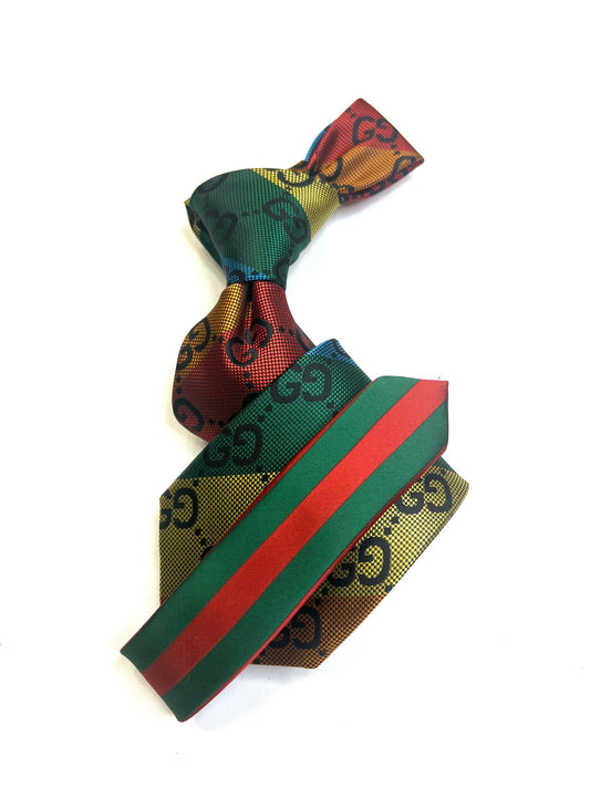 GG Stripe 1 | Multi-Color | Tie & Pocket Square