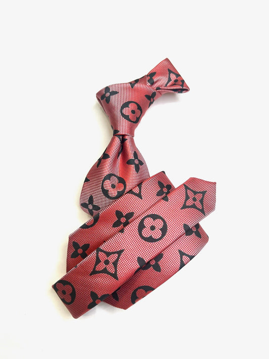 LV B3 | Red | Tie & Pocket Square