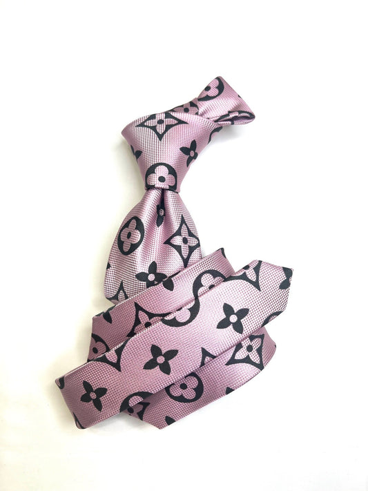 LV B5 | Pink | Tie & Pocket Square