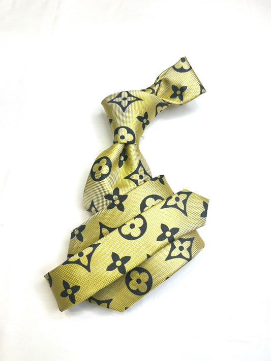 LV B4 | Yellow | Tie & Pocket Square