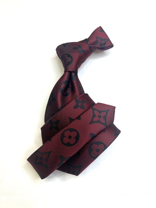 LV B7 | Wine | Tie & Pocket Square