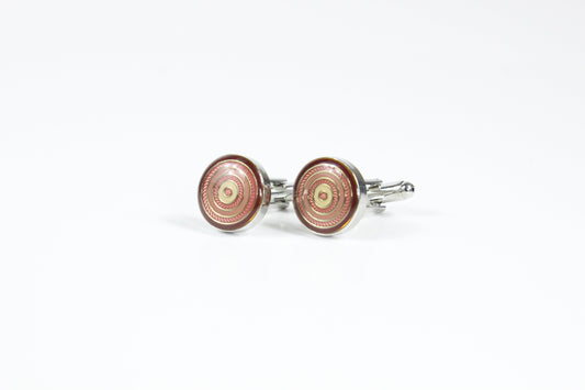 V9 Link 24 | Pink Geometric | Cufflinks