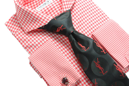 YSL 4 | Black & Red | Tie & Pocket Square