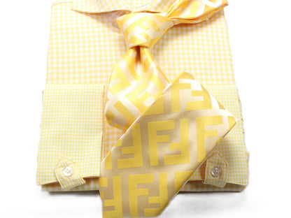 FF 8 | Yellow | Tie & Pocket Square