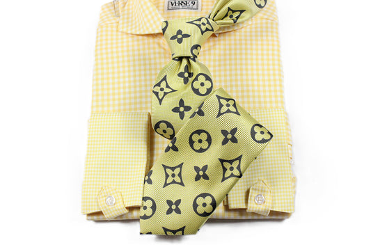 LV B4 | Yellow | Tie & Pocket Square