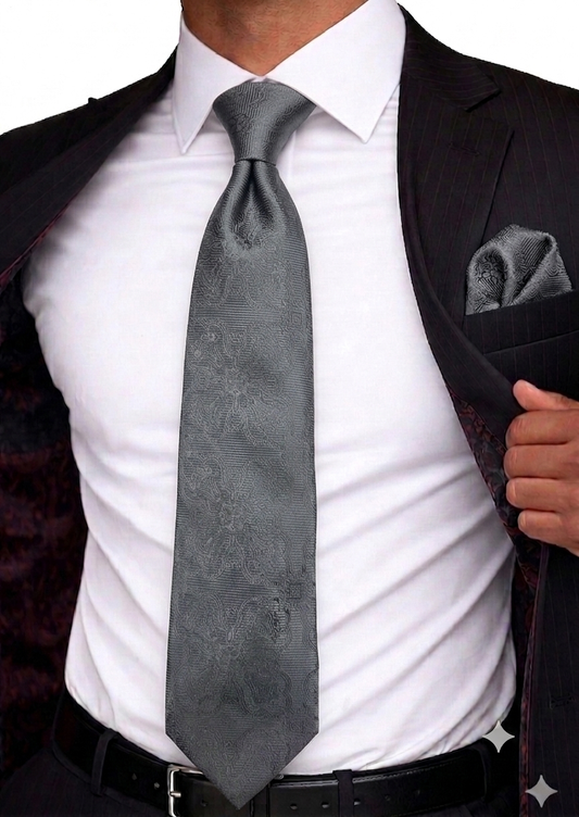 MIB-D2 | Floral | Tie & Pocket Square