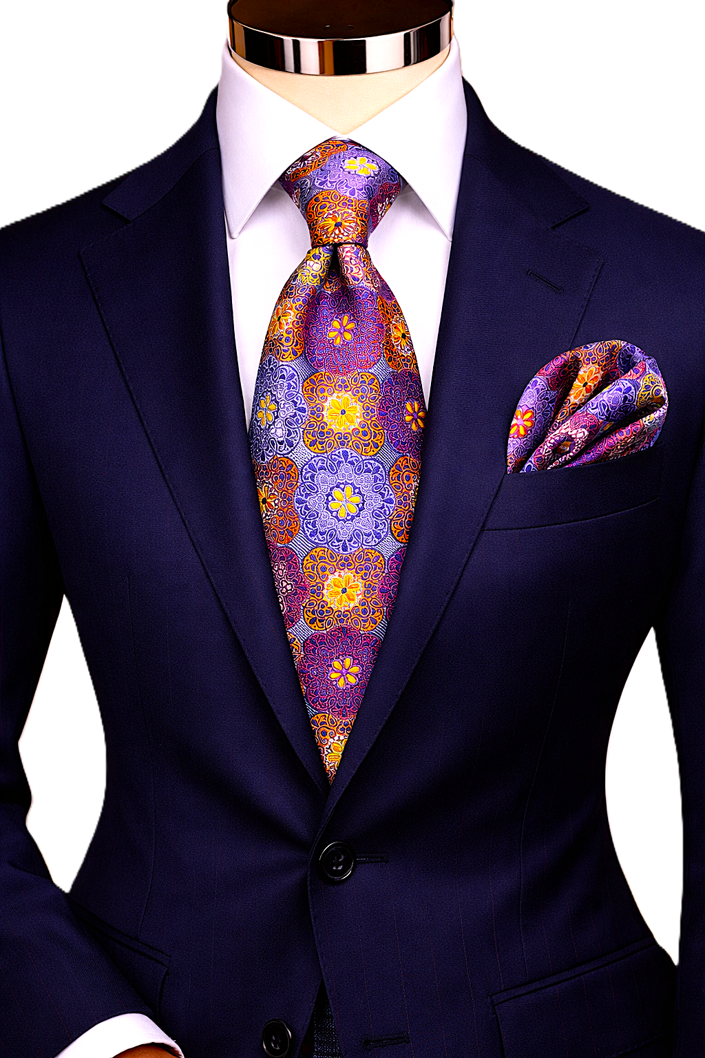 MOE 6 | MULTI COLOR | TIE & POCKET SQAURE