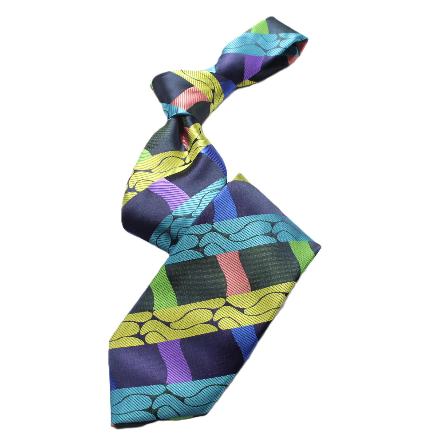 Sugar Ray 1 | Multi-Colored Geometric | Necktie