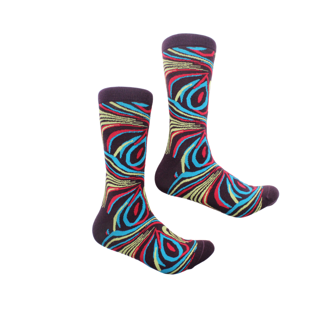 Peru 1 | Multi Color Geometric | Sock
