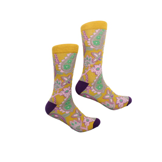 Bangladesh 4 | Gold AKA Paisley | Sock