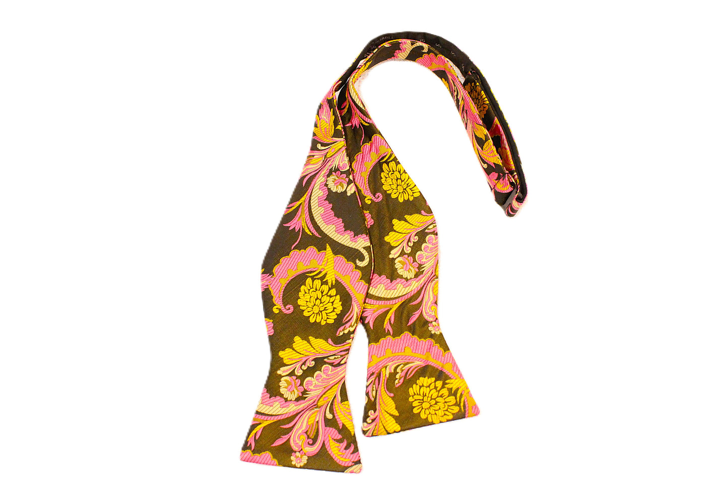 London Floral 4 | Brown & Fuchsia Floral | Bowtie