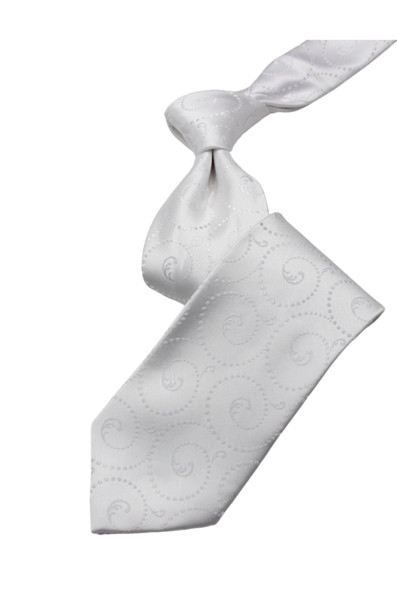 Psylocke 1 | White Geometric | Necktie