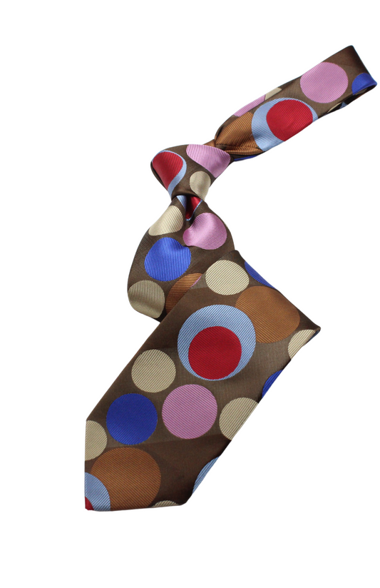 Madripoor 1 | Brown Geometric | Necktie